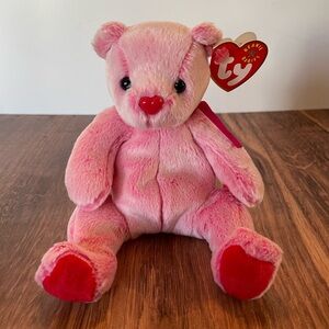 3 FOR $25: Authentic TY Beanie Babies Romance the Bear, 2001. NWT